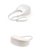 sac cuir blan-créme