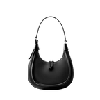 Sac à main Campéona Victoire en cuir noir — Collection Résilience