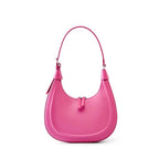 sac cuir rose